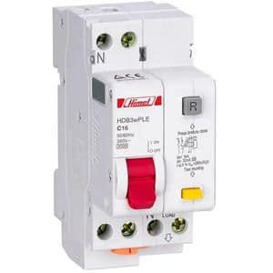 Siguranta automata diferentiala HIMEL HDB3PLEC16, 1P, 16A, curba C