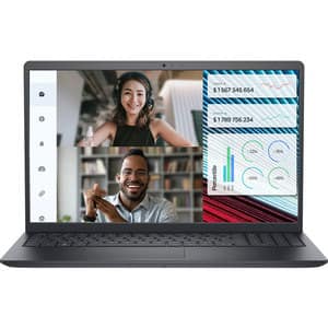 Laptop DELL Vostro 3520, Intel Core i7-1255U pana la 4.7 GHz, 15.6" Full HD, 16GB, SSD 512GB, Intel Iris Xe Graphics, Ubuntu, Carbon Black