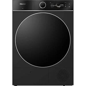 Uscator de rufe HISENSE DH7I108BBAB1, Pompa de caldura, 10 kg, 20 programe, Clasa A, Wi-Fi, negru