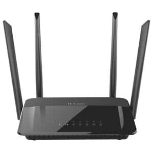 Router Wireless D-LINK AC1200 DIR-842, Dual-Band 300 + 867 Mbps, WAN, LAN, negru