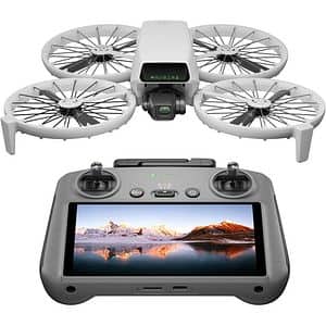 Drona DJI Flip (DJI RC 2) 4K, 48MP, alb