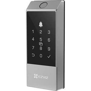 Yala inteligenta EZVIZ DL03, WiFi, sonerie incorporata, negru