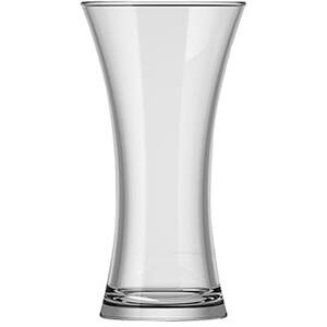 Vaza decorativa COK Europa, sticla, 10.5 x 10.5 x 20 cm, transparent