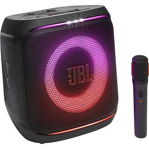 Boxa portabila JBL PartyBox Encore 2, 100W, Bluetooth, IPX4, Microfon wireless, negru