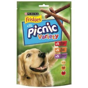 Recompense pentru caini FRISKIES Picnic Variety, Vita, 8 x 126g