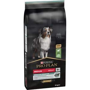 Hrana uscata pentru caini PURINA PRO PLAN Medium, Sensitive Digestion, Adult, Miel, 14 kg