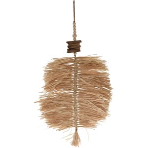 Decoratiune perete NB1720460, 25 x 63 cm, rachita, maro
