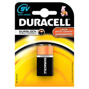Baterie DURACELL 9V Basic Duralock