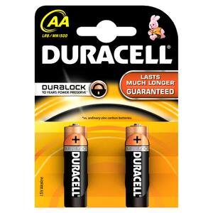 Baterii DURACELL AAK2 Basic Duralock, 2 bucati