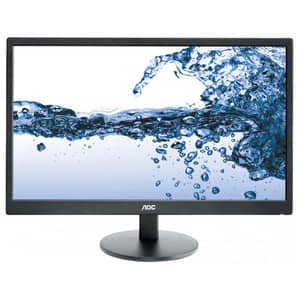 Monitor LED TN AOC E2270SWHN, 21.5", Full HD, 60Hz, negru
