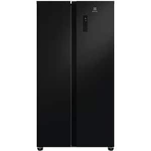 Side by Side ELECTROLUX EAT6ME53K0, No Frost, 532 l, H 177 cm, Clasa E, negru