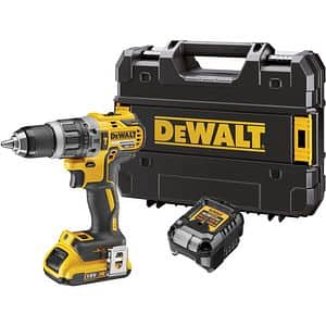 Masina de gaurit cu percutie DEWALT TSTAK, 18V, 2000RPM, 2xAh, 70Nm