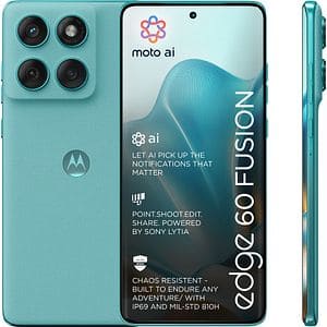 Telefon MOTOROLA Edge 60 Fusion 5G, 256GB, 8GB RAM, Dual SIM, Amazonite
