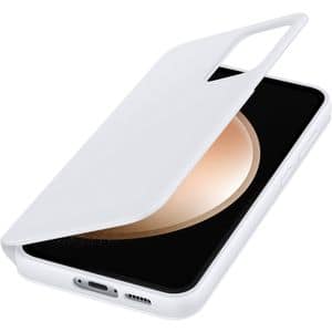 Husa telefon SAMSUNG Smart View Wallet Case pentru Galaxy S23 FE EF-ZS711CWEGWW, White