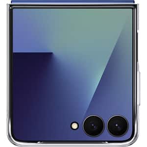 Husa telefon SAMSUNG Silicon Case pentru Galaxy Z Flip7, EF-AF766CTEGWW, transparent