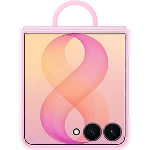 Husa telefon SAMSUNG Silicone Ring Magnet pentru Galaxy Z Flip8, EF-EF776CVEGWW, Pink