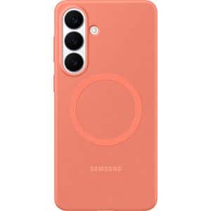 Husa telefon SAMSUNG Silicon Magnetic pentru Galaxy S26+, EF-ES947COEGWW, Coral Red