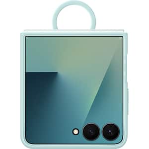 Husa telefon SAMSUNG Silicon Case pentru Galaxy Z Flip7, EF-PF766TMEGWW, verde