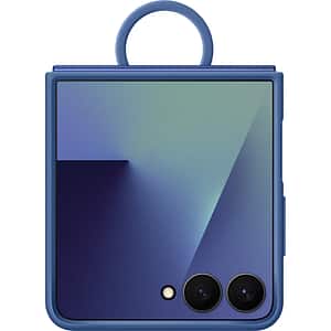 Husa telefon SAMSUNG Silicon Case pentru Galaxy Z Flip7, EF-PF766TNEGWW, albastru
