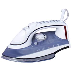 Fier de calcat MYRIA EL-2010B, 90g/min, 2200W, alb - albastru