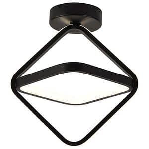 Plafoniera LED ERSTE Sona, 33W, 1980lm, IP20, negru