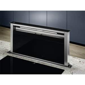 Hota incorporabila telescopica de blat ELECTROLUX LFD619Y, 1 motor, 700 m3/h, L 90 cm, negru