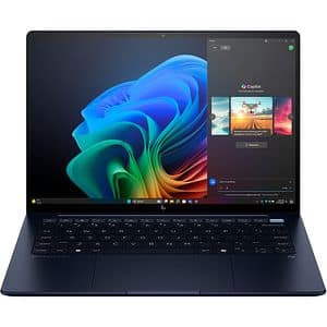 Laptop HP EliteBook Ultra G1i, Intel Core Ultra 7 268V pana la 5Ghz, 14" 2.8K OLED Touch,, 32GB, SSD 512GB, Intel Arc Graphics, Windows 11 Pro, bleumarin