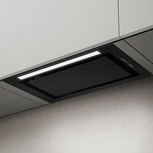 Hota incorporabila ELICA Enter BL MAT/A/52, 1 motor, 550 m3/h, L 52 cm, negru