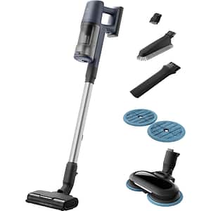 Aspirator vertical ELECTROLUX Seria 600 EP61H21WET, 0.5l, 21.6V, autonomie max 50 min, albastru inchis-negru