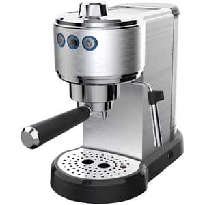 Espressor manual STUDIO CASA Senso SC2132, 1l, 1350W, 15 bar, argintiu-negru