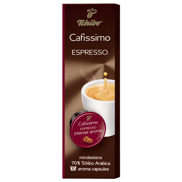 TCHIBO Cafissimo Espresso Intense Aroma, 10 buc