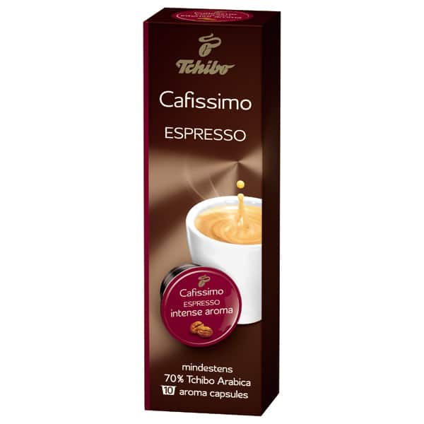 TCHIBO Cafissimo Espresso Intense Aroma, 10 buc