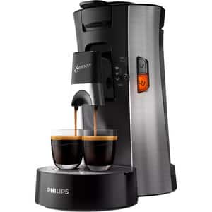 Espressor capsule SENSEO Select CSA250/11, 0.9l, 1450W, 1 bar, argintiu-negru