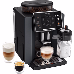 Espressor automat KRUPS Sensation Milk EA912B10, 1.7l, 1450W, 15 bar, negru