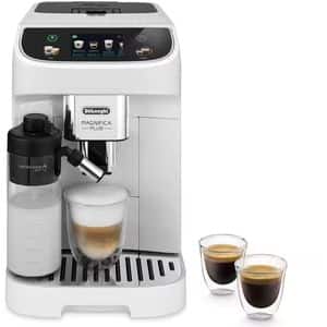 Espressor automat DELONGHI Magnifica Plus ECAM320.60.W, 1.9l, 1450W, 15 bar, alb-negru