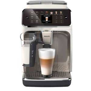 Espressor automat PHILIPS Seria 4400 EP4443/70, 1.8l, 1500W, 15 bar, alb-argintiu