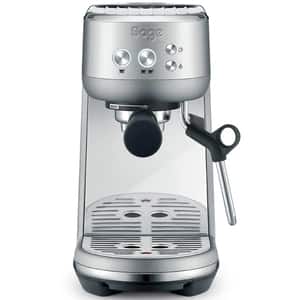 Espressor manual SAGE Bambino SES450, 1.4l, 1600W, 15 bar, argintiu-negru