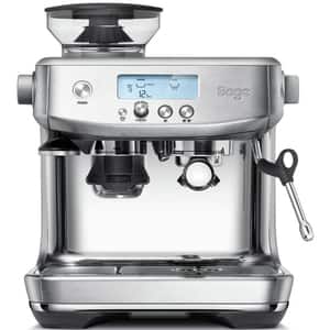 Espressor manual SAGE Barista Pro SES878BSS, 1.9l, 1680W, 15 bar, sistem termic ThermoJet, argintiu