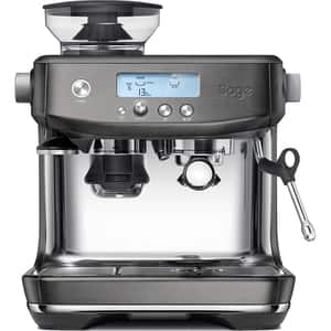 Espressor manual SAGE Barista Pro SES878BST, 1.9l, 1680W, 15 bar, sistem termic ThermoJet, negru mat-argintiu