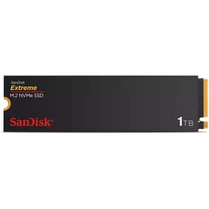 Solid-State Drive (SSD) SANDISK Extreme, 1TB, PCIe Gen 4.0, M.2 PCIe, SDSSDX3N-1T00-G26