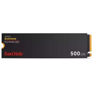 Solid-State Drive (SSD) SANDISK Extreme, 500GB, PCIe Gen 4.0, M.2 PCIe, SDSSDX3N-500G-G26