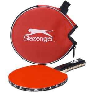 Paleta tenis de masa SLAZENGER, rosu-negru
