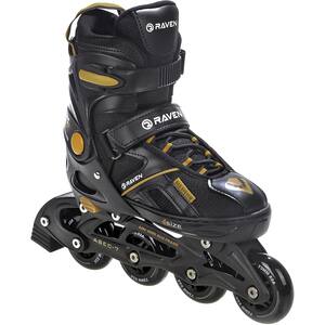 Role RAVEN Pulse, marime reglabila 40-43, negru-portocaliu