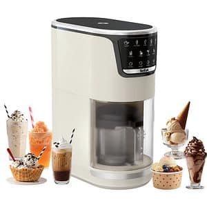 Aparat de facut inghetata TEFAL Dolci IG602AE0, 1.4l, 600W, crem-negru
