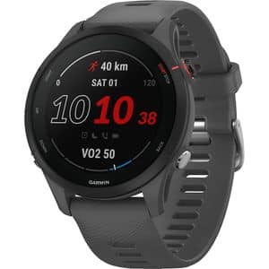Smartwatch GARMIN Forerunner 255 46mm, GPS, Android/iOS, silicon, Slate Gray