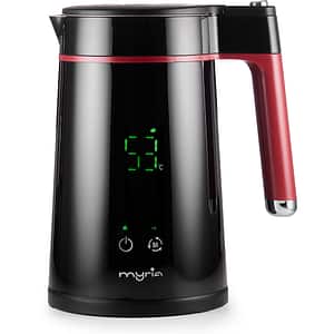 Fierbator apa MYRIA Smart MY4472S, 1.5l, 1800W, negru-rosu