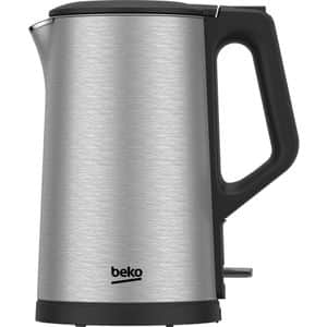 Fierbator apa BEKO WKM7322I, 1.5l, 2150W, argintiu-negru