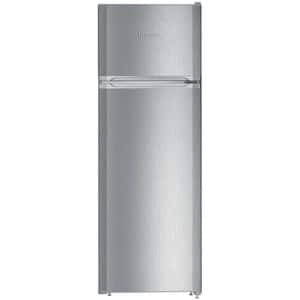 Frigider cu doua usi LIEBHERR GKle 1655-6, Smart Frost, 271 l, H 157 cm, Clasa E, argintiu