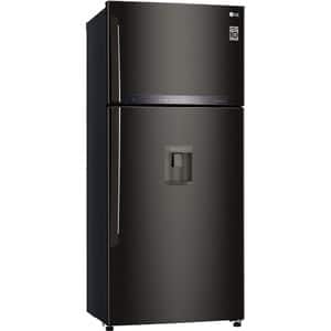 Frigider cu doua usi LG GTF744BLPED, No Frost, 509 l, H 180 cm, Clasa E, negru