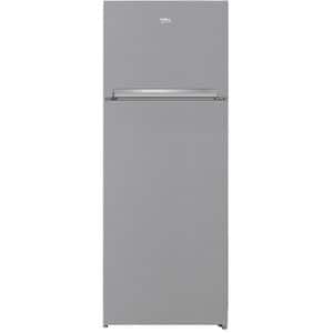 Frigider cu doua usi BEKO RDNE455K40XBN, No Frost, 406 l, H 185 cm, Clasa E, argintiu